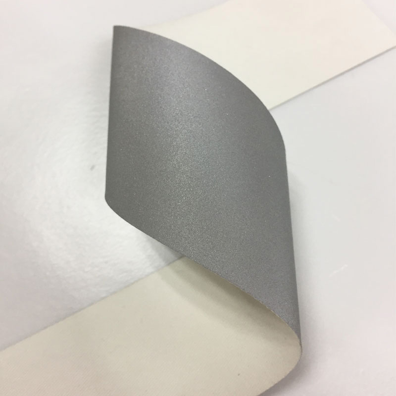 Silver Flame Retardant Reflective Fabric