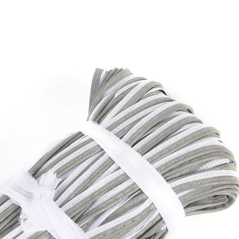 Bright Silver T/C Reflective Edging Strips